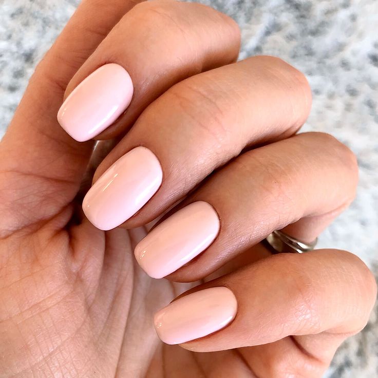 Squoval Shaped Nails