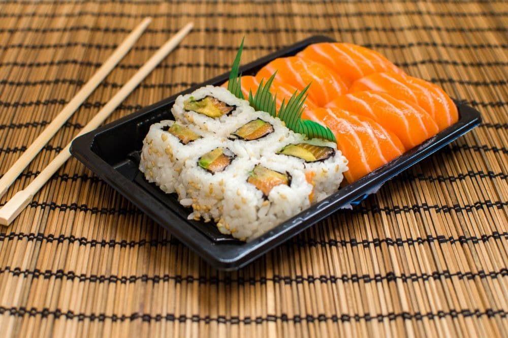 Plate of sushi