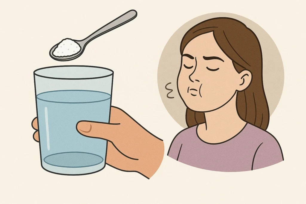 Saltwater rinse
