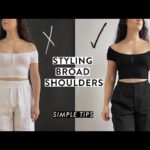 Best Neckline for Broad Shoulders