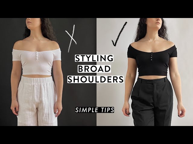 Best Neckline for Broad Shoulders