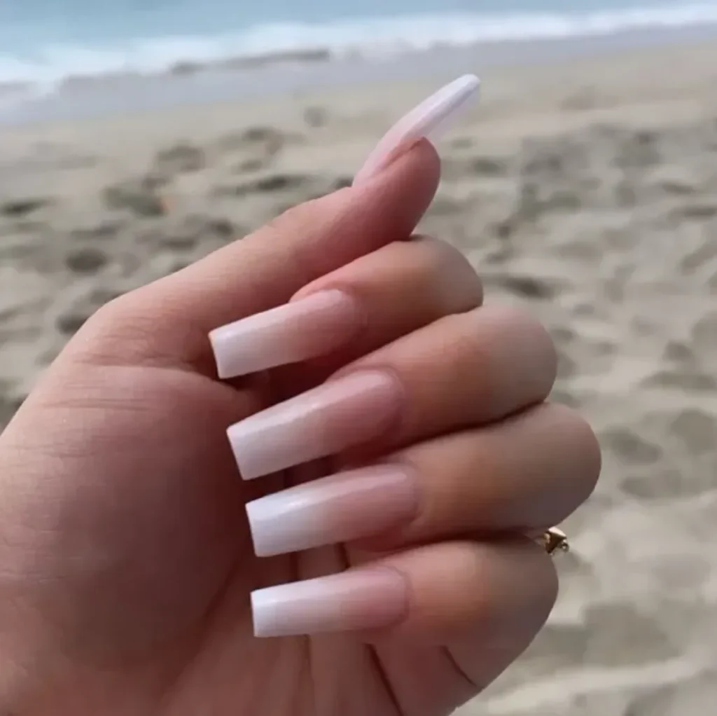 Coffin/Ballerina Shaped Nails