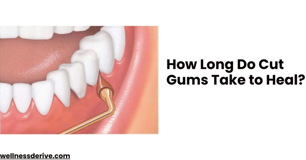 How Long Do Cut Gums Take to Heal