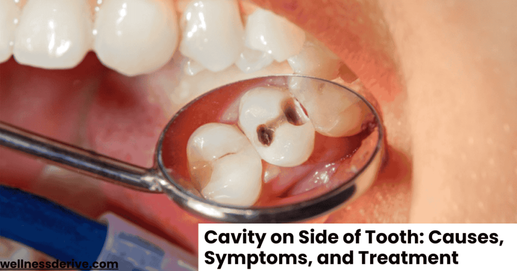 Cavity on Side of Tooth