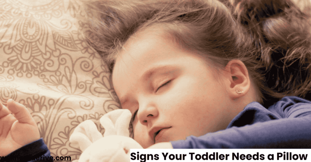 Signs Your Toddler Needs a Pillow