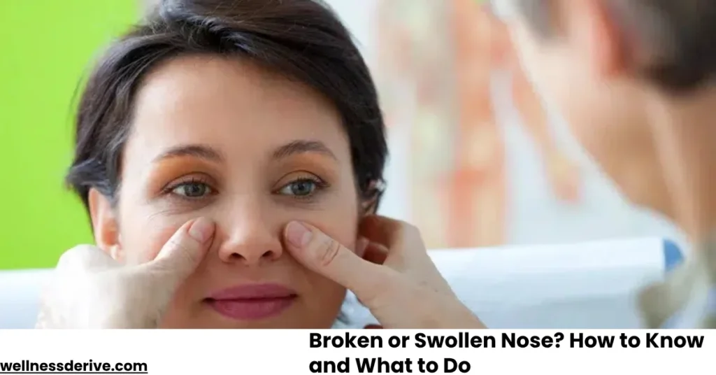 Broken or Swollen Nose How to Know and What to Do